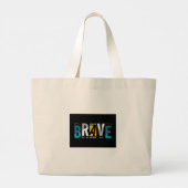 WEES ALTJD DAPPER – AWESOME          GROTE TOTE BAG (Achterkant)