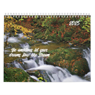 Wees ambitieus laat je dromen stromen als Stream Kalender