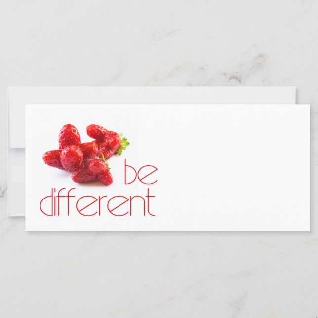 Wees anders (Voorkant)