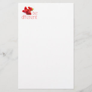 Wees anders briefpapier