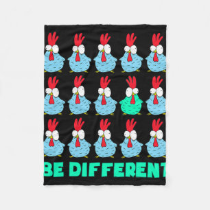 Wees anders fleece deken