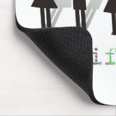 Wees anders! muismat (Hoek)