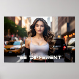 WEES ANDERS POSTER