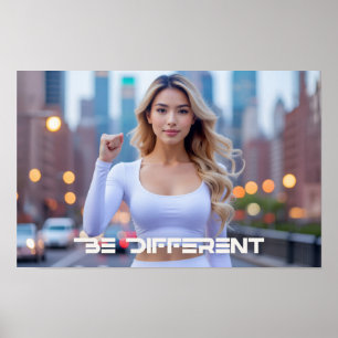 WEES ANDERS - POSTER