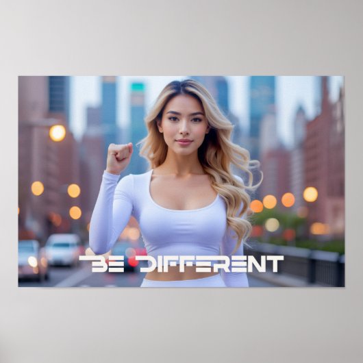 WEES ANDERS - POSTER (Voorkant)