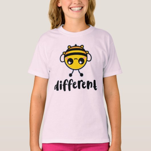 Wees anders t-shirt (Voorkant)