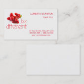 Wees anders visitekaartje (Voorkant / Achterkant)