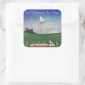 Wees anders, wees vrije Stickers (Tas)