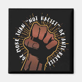 Wees antiracisme magneet (Voorkant)