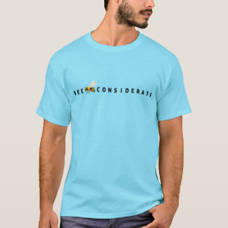 Wees attent eco-vriendelijk T-shirt