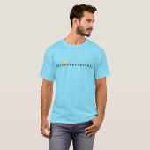 Wees attent eco-vriendelijk T-shirt (Voorkant volledig)