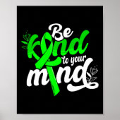 Wees attent op uw geestesziekte Vrouwen Poster (Voorkant)