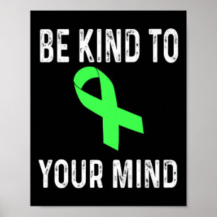 Wees attent op uw mentale Shirt van uw geestelijke Poster