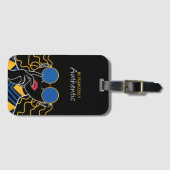 Wees authentiek label bagagelabel (Voorkant (horizontaal))