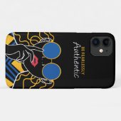 Wees Authentieke iPhone case (Achterkant (horizontaal))