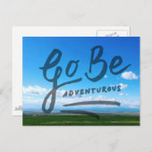Wees avontuurlijk briefkaart (Voorkant / Achterkant)