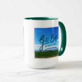 Wees avontuurlijk mok (Voorkant rechts)