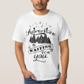Wees avontuurlijk! t-shirt (Voorkant)