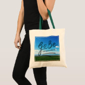 Wees avontuurlijk tote bag (Voorkant (product))