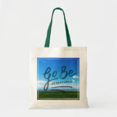 Wees avontuurlijk tote bag (Voorkant)