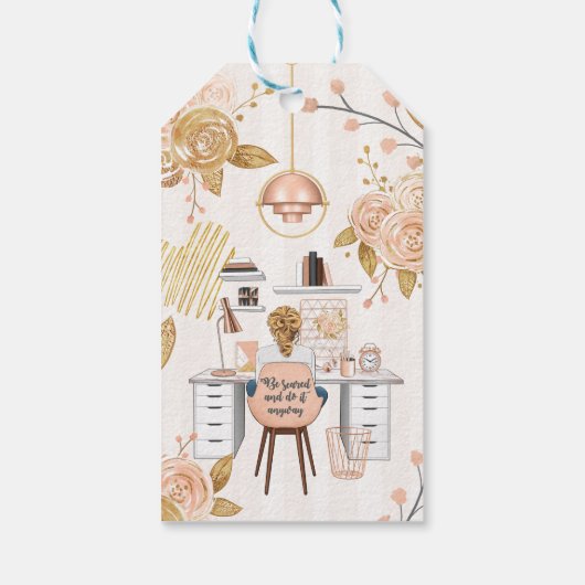 Wees bang & doe het toch cadeaulabel (Achterkant)