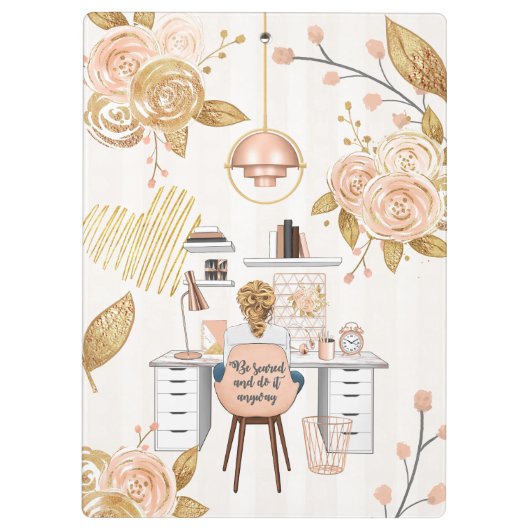 Wees bang & doe het toch klembord (Achterkant)