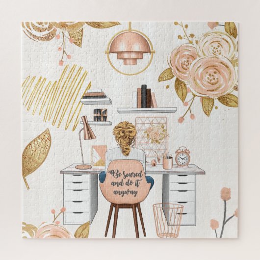 Wees bang & doe het toch legpuzzel (Verticaal)