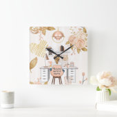 Wees bang & doe het toch vierkante klok (Huis)