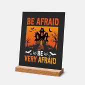 Wees Bang Huis Halloween Ontwerp Acryl Bord (Hoek)