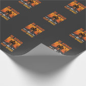 Wees Bang Huis Halloween Ontwerp Cadeaupapier (Hoek)