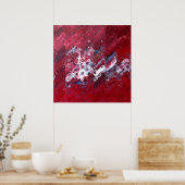 Wees bang voor niets. Filippijnen 4:6 Poster (Keuken)