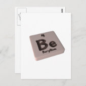 Wees beryllium briefkaart (Voorkant / Achterkant)