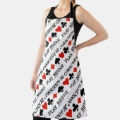 Wees bewust Play Bridge Vier Kaart Suits Schort (Insitu)