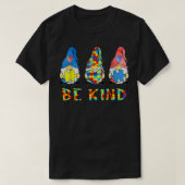 Wees bewust van autisme Gnomen Kinder Gift T-Shirt (Design voorkant)