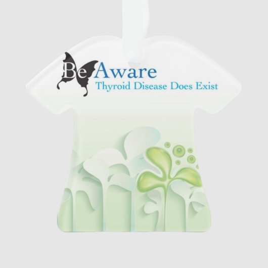 Wees bewust van uw versiering ornament (voorkant)