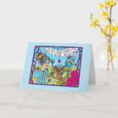 Wees bewust waar mogelijk_Wenskaart Kaart (Gele Bloem)