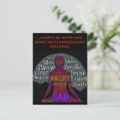 Wees bij je Briefkaart (Staand voorkant)