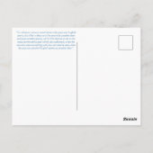 Wees bij je. Shakespeare Briefkaart (Achterkant)