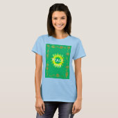 Wees bij u voor vrede t-shirt (Voorkant volledig)