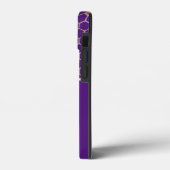 Wees bijen en honingraat op Paars Case-Mate iPhone Case (Achterkant / Links)