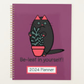 Wees-blad in jezelf planner (Voorkant)