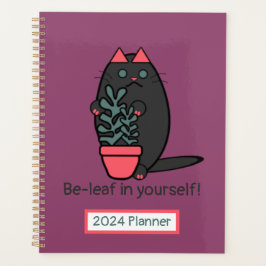 Wees-blad in jezelf planner