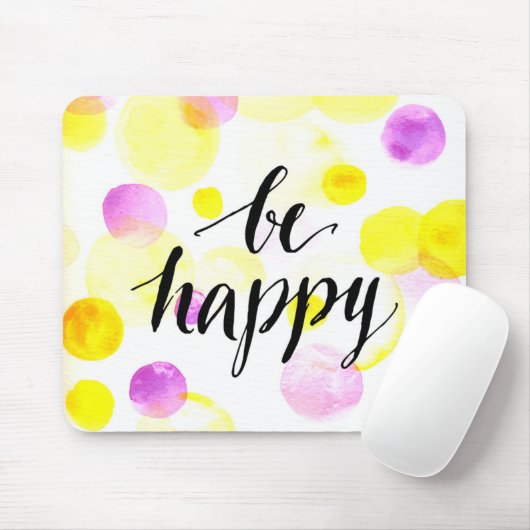 Wees blij 2 muismat (Met muis)