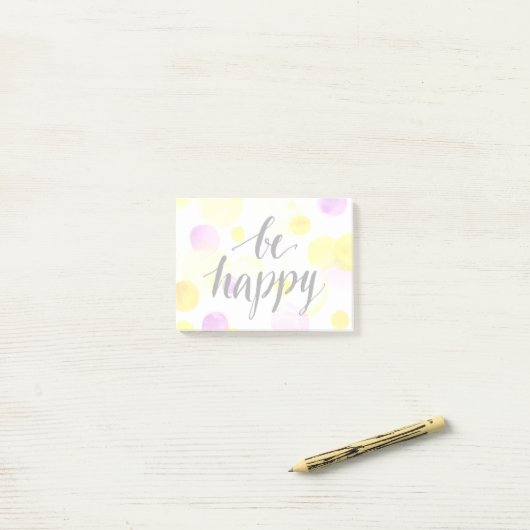Wees blij 2 post-it® notes (Op bureau)