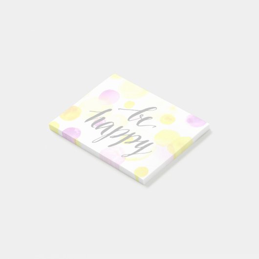 Wees blij 2 post-it® notes (Schuin)