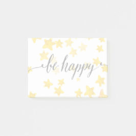 Wees blij 3 post-it® notes