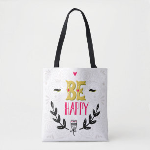 Wees blij 4 tote bag