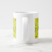 Wees blij 5 grote koffiekop (Achterkant)