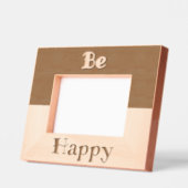 Wees blij Afbeelding Lijst (Butter Yellow & Navy B Gegraveerde Lijstjes (Links)