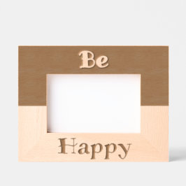 Wees blij Afbeelding Lijst (Butter Yellow & Navy B Gegraveerde Lijstjes